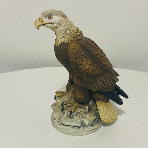 VTG Bald Eagle By Andrea Japan Porcelain Ceramic Figurine Bird Statue By Sadek - Picture 6 of 17
